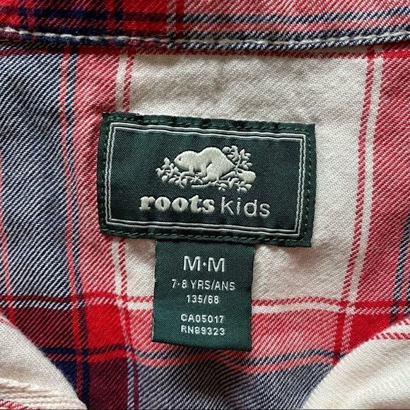 Roots Plaid Flannel Shirt - Kids - Picture 6 of 9